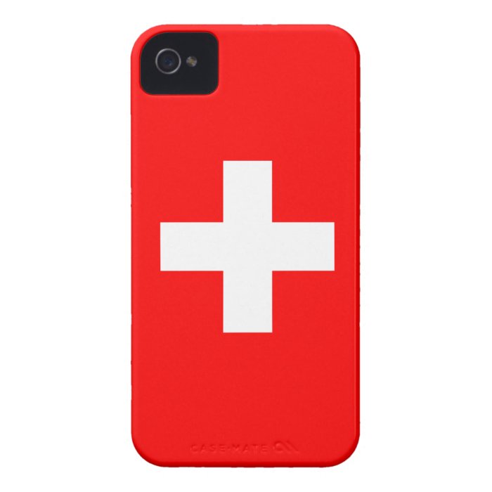 Switzerland Flag Barely There™ iPhone 4 Case