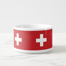 Switzerland Flag Bowl