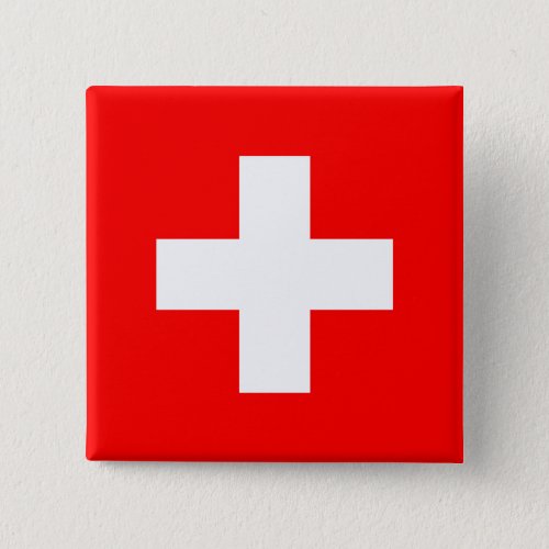 Switzerland Flag Button