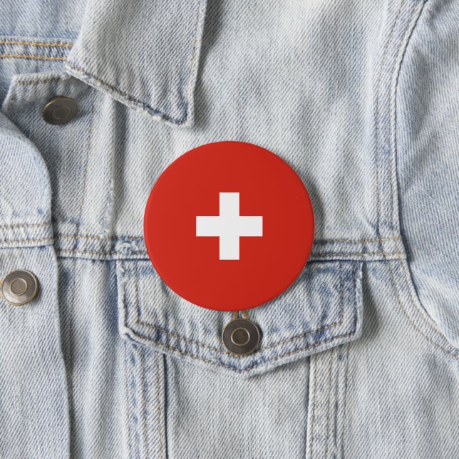 Switzerland flag button (In Situ)