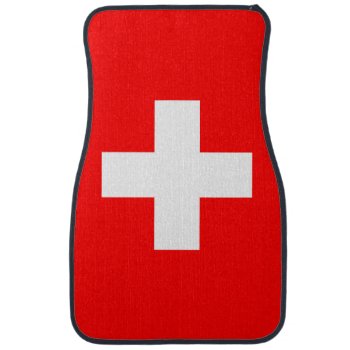 Switzerland Flag Car Floor Mat by flagart at Zazzle