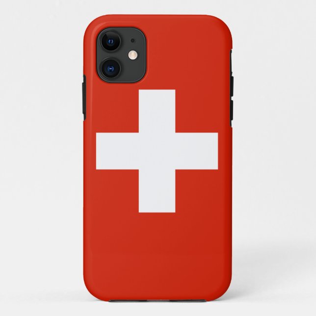 Switzerland Flag Case-Mate iPhone Case (Back)