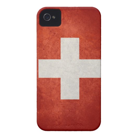 Switzerland Flag Case-Mate iPhone Case (Back)