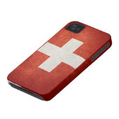 Switzerland Flag Case-Mate iPhone Case (Bottom)