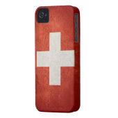 Switzerland Flag Case-Mate iPhone Case (Back Left)