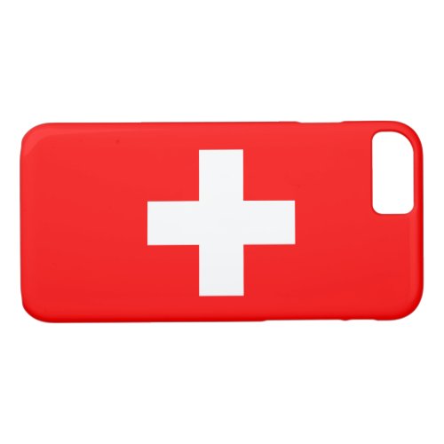 Switzerland Flag iPhone 87 Case