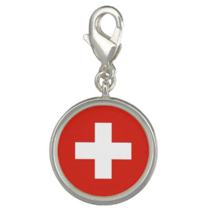 Switzerland Flag Charm
