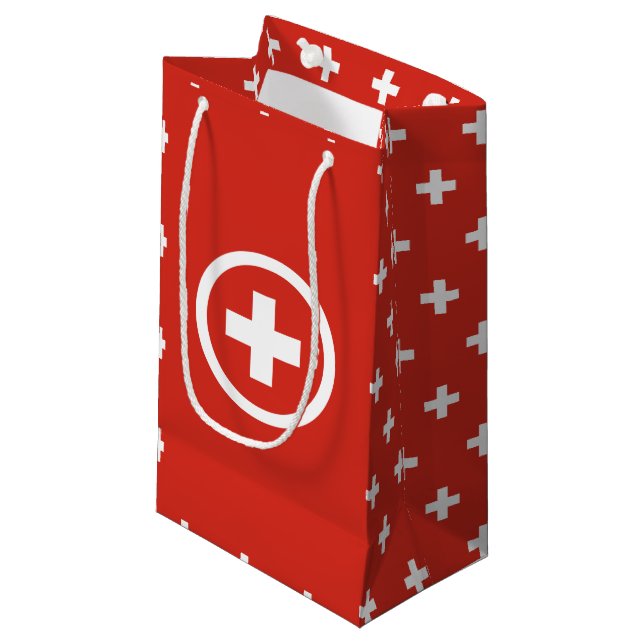 Switzerland flag Gift Bag (Front Angled)