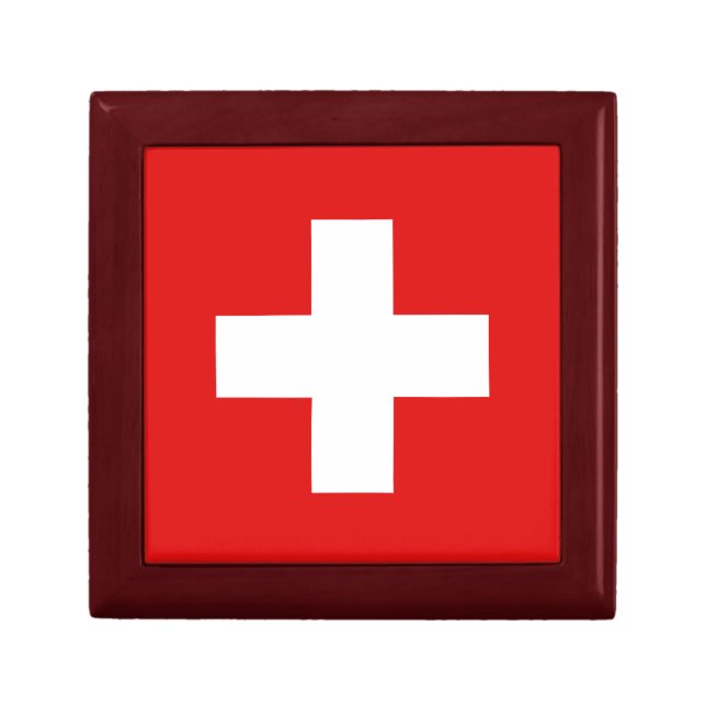 Switzerland Flag Gift Box (Front)