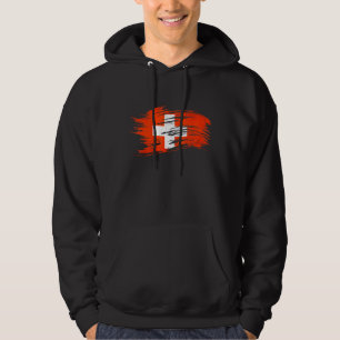 Switzerland Flag Hoodie