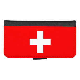 Switzerland Flag iPhone 8/7 Wallet Case