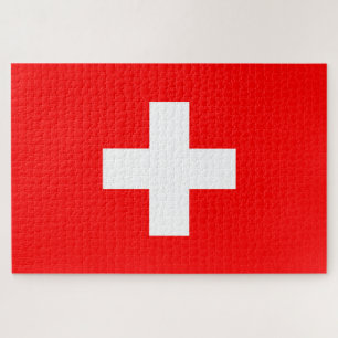 Switzerland Flag Jigsaw Puzzle