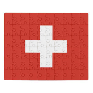 Switzerland Flag Jigsaw Puzzle