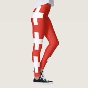 Switzerland Flag Leggings