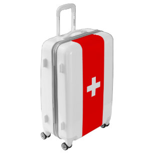 Switzerland Flag Luggage