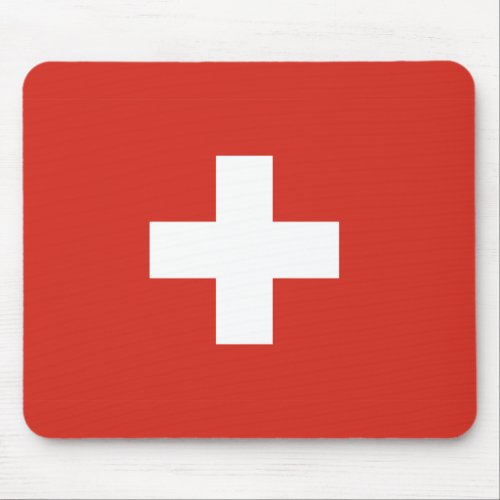 Switzerland flag Mousepad