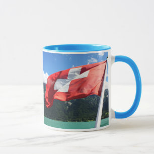 Switzerland flag mug