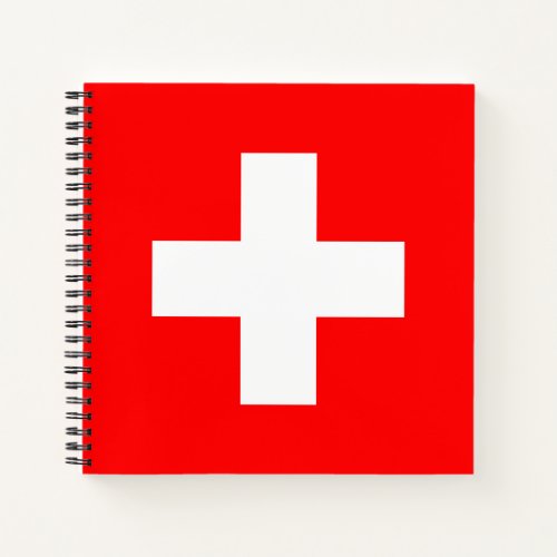 Switzerland Flag Notebook