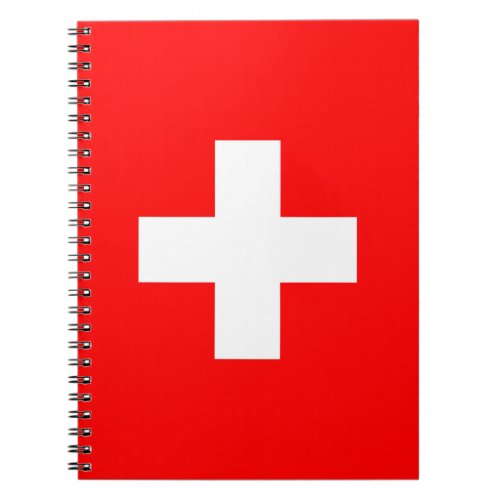 Switzerland Flag Notebook