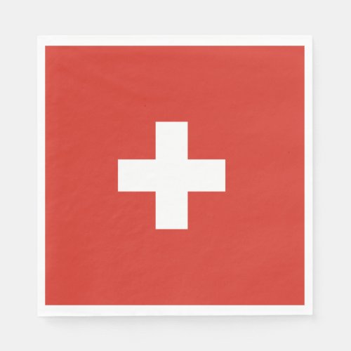 Switzerland flag Paper Napkin