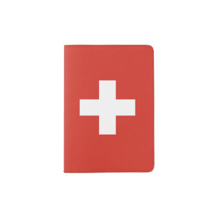 Switzerland Flag Passport Holder