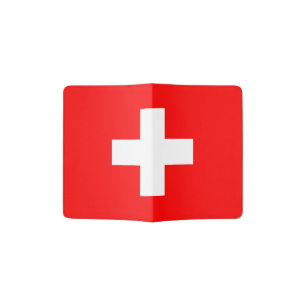 Switzerland Flag Passport Holder