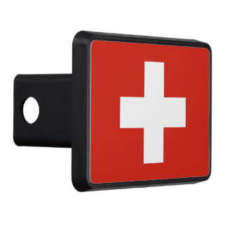 Switzerland flag phone case hitch cover