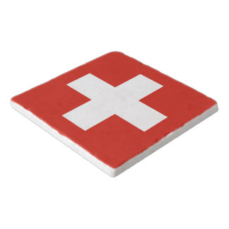Switzerland flag phone case trivet