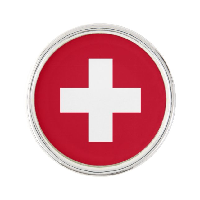 Switzerland Flag Pin (Front)