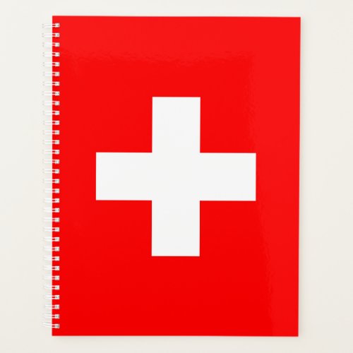 Switzerland Flag Planner