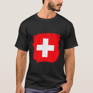Switzerland Flag Proud Swiss T-Shirt