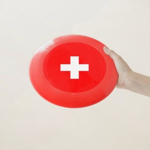 Switzerland Flag Schweiz Swiss Europe Wham-O Frisbee