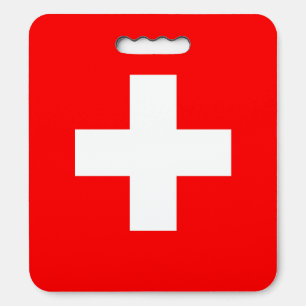 Switzerland Flag Seat Cushion