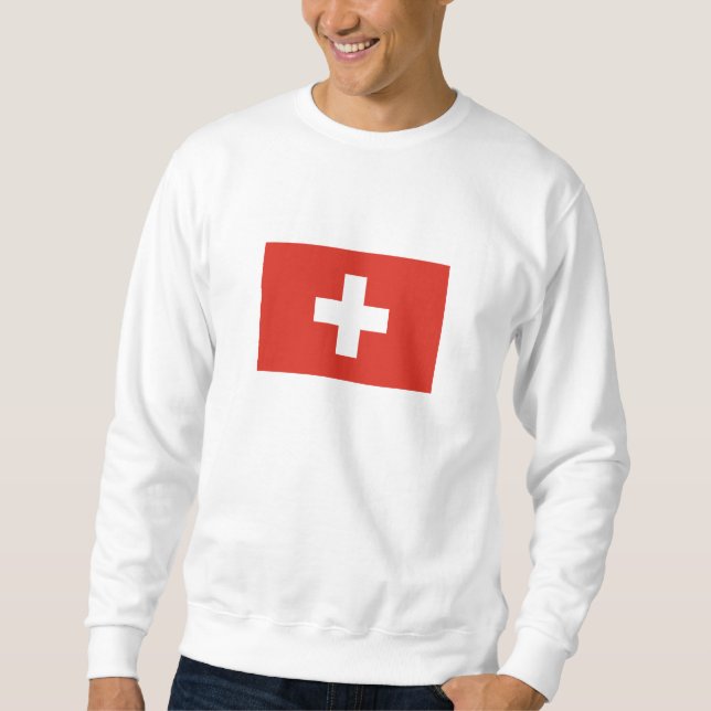 Switzerland Flag Sweatshirt (Front)