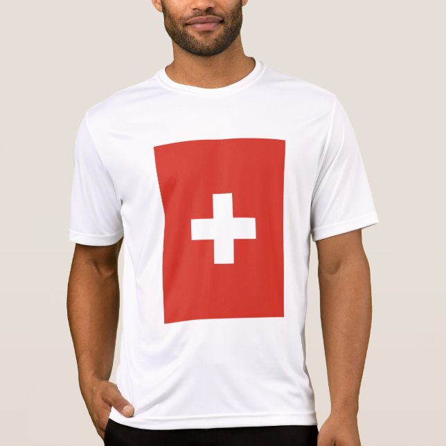 Switzerland flag T-Shirt (Front)