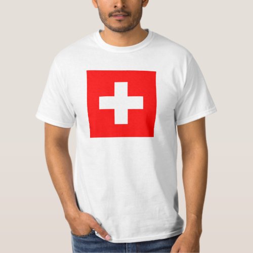 Switzerland Flag T_Shirt