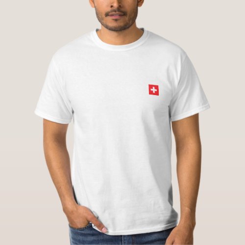 Switzerland Flag T_Shirt