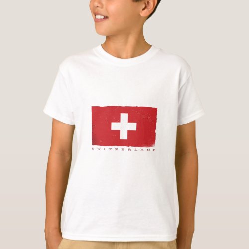 Switzerland Flag T_Shirt
