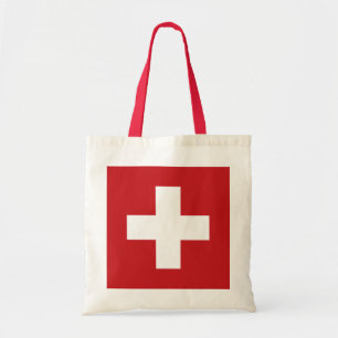 Switzerland Flag Tote Bag