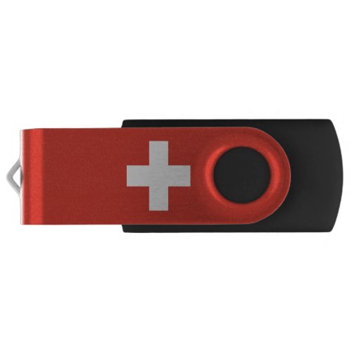 Switzerland Flag USB Flash Drive