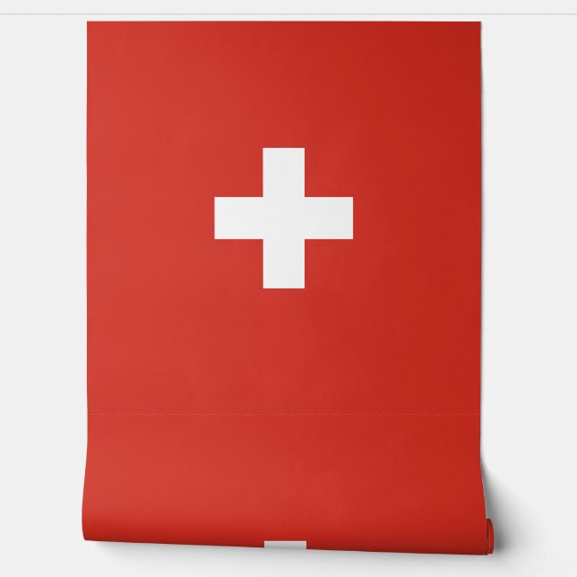 Switzerland flag wallpaper  (Unrolling)