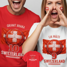 Switzerland Football National Flag Heritage Soccer