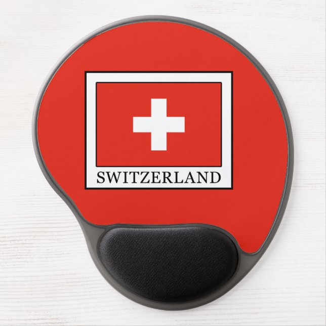 Switzerland Gel Mouse Pad (Front)