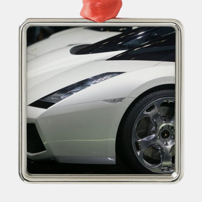 SWITZERLAND, GENEVA: 75th Annual Geneva Auto 11 Metal Ornament (Front)
