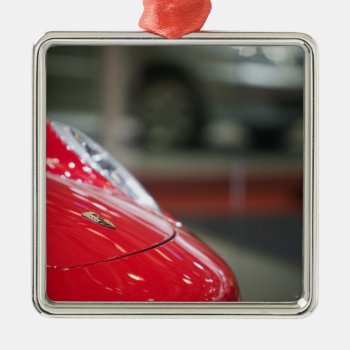 Switzerland  Geneva: 75th Annual Geneva Auto 2 Metal Ornament by takemeaway at Zazzle