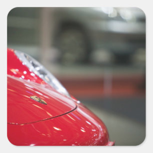 SWITZERLAND, GENEVA: 75th Annual Geneva Auto 2 Square Sticker