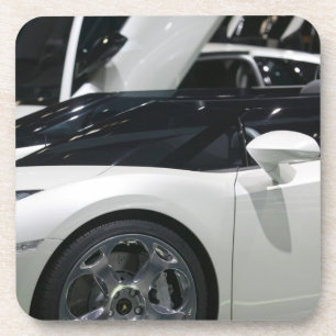 SWITZERLAND, GENEVA: 75th Annual Geneva Auto 9 Beverage Coaster