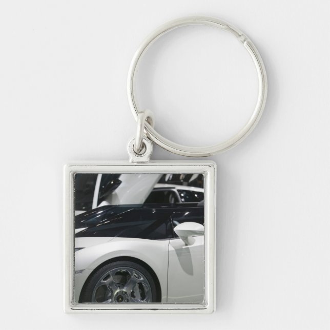SWITZERLAND, GENEVA: 75th Annual Geneva Auto 9 Keychain (Front)