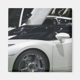 SWITZERLAND, GENEVA: 75th Annual Geneva Auto 9 Magnet