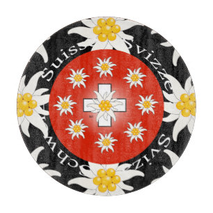 Switzerland Glasbrett Cutting Board
